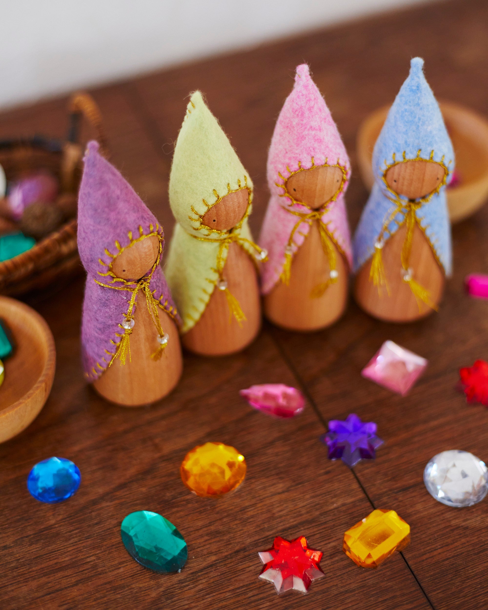 Wonderheart Blue Sparkle Gnome | Playroom Avenue