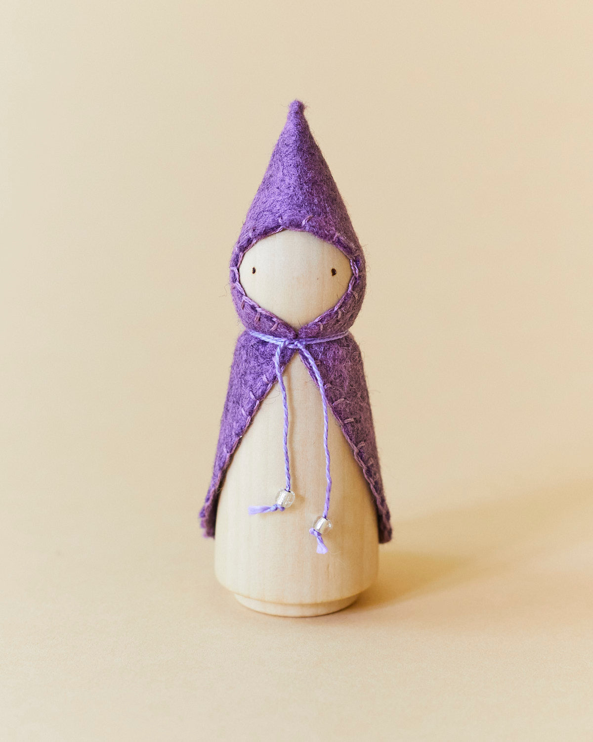 Wonderheart Purple Wooden Gnome | Playroom Avenue