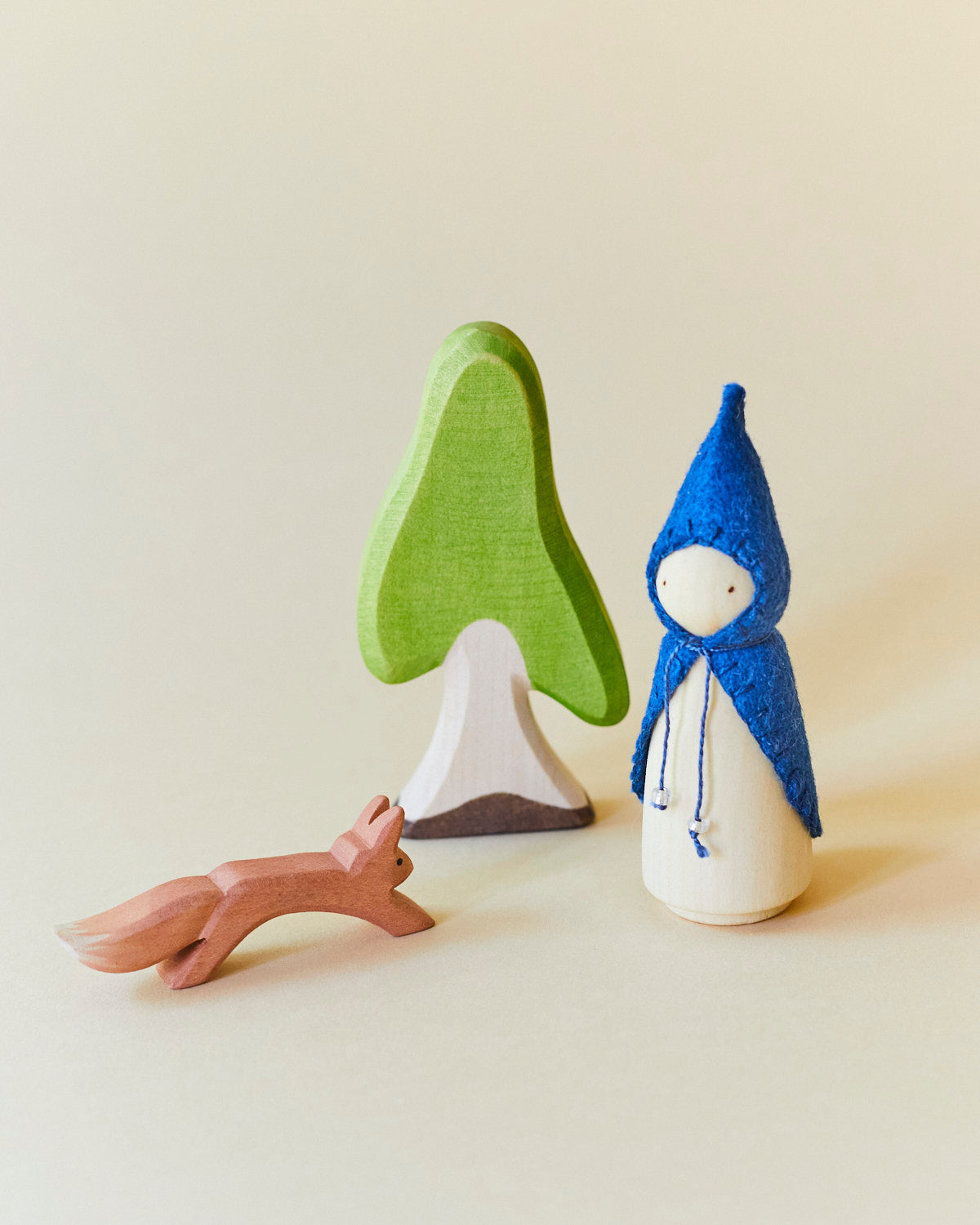 Wonderheart Blue Wooden Gnome | Playroom Avenue