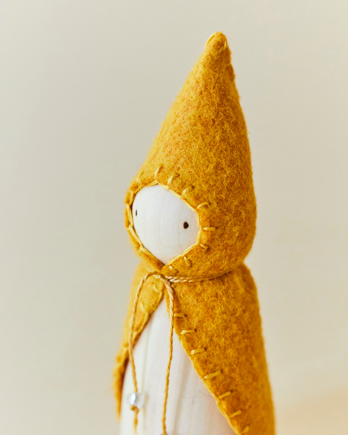 Wonderheart Yellow Wooden Gnome | Playroom Avenue