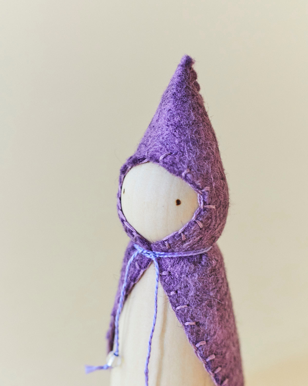 Wonderheart Purple Wooden Gnome | Playroom Avenue