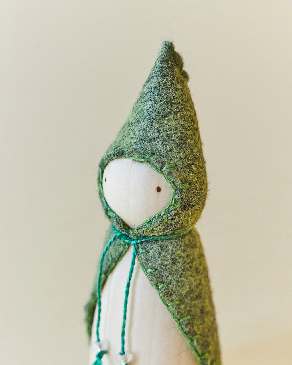 Wonderheart Green Wooden Gnome | Playroom Avenue