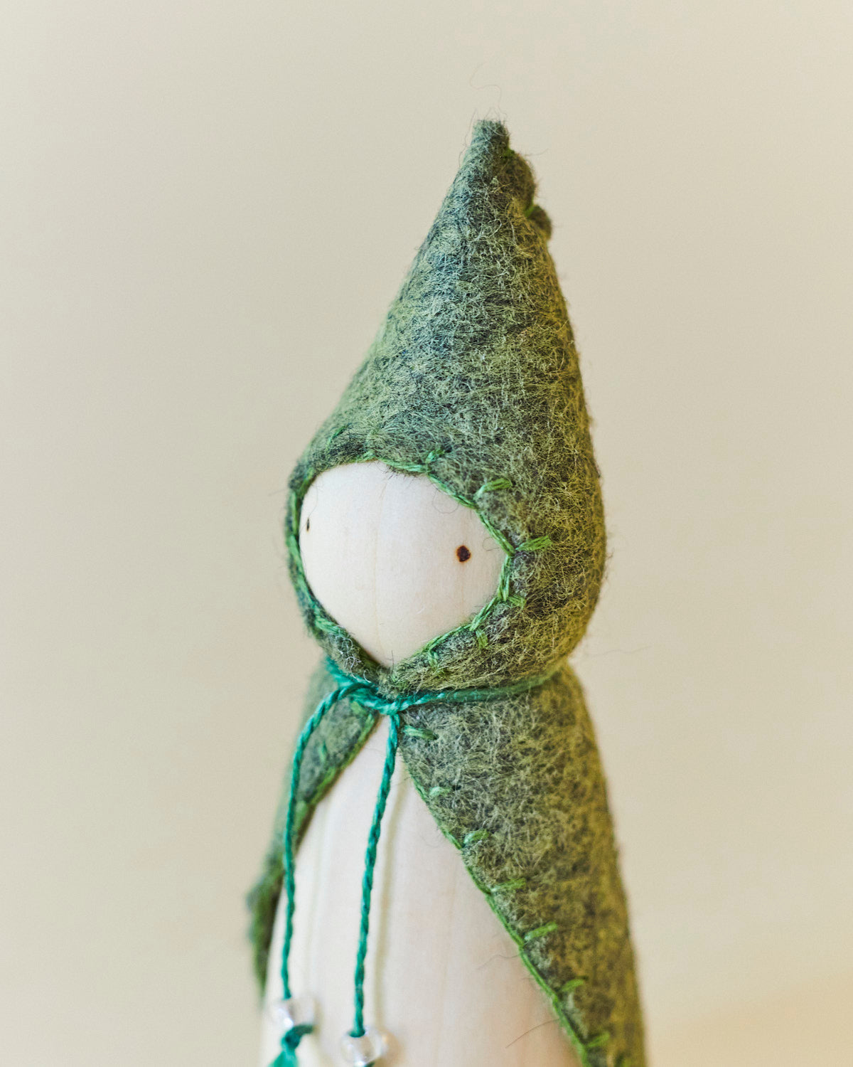 Wonderheart Green Wooden Gnome | Playroom Avenue