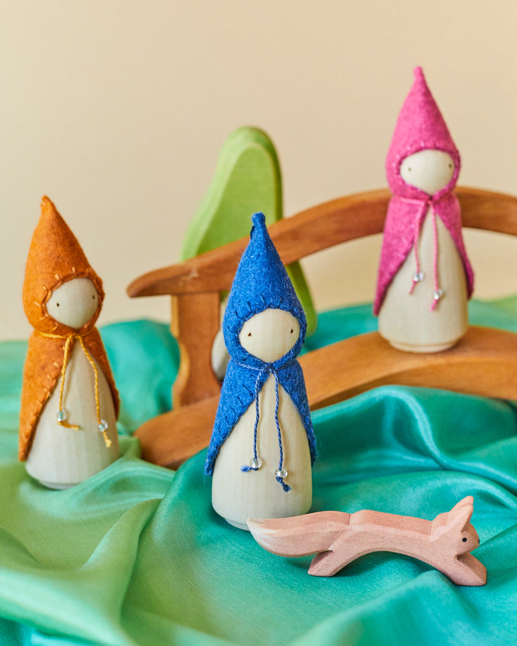 Wonderheart Pink Wooden Gnome | Playroom Avenue