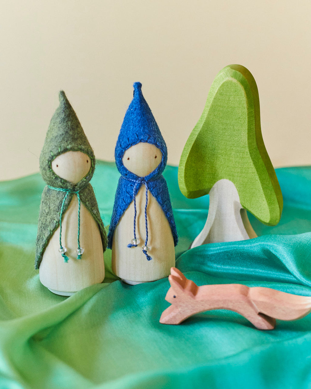 Wonderheart Blue Wooden Gnome | Playroom Avenue