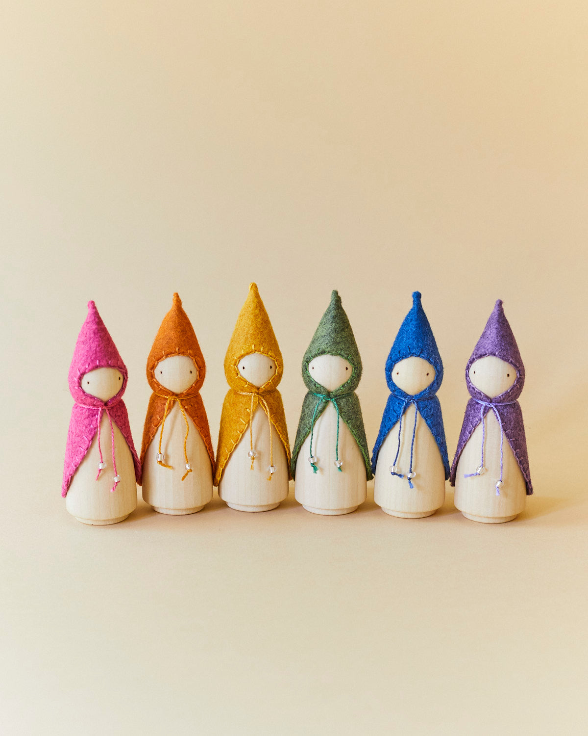 Wonderheart Pink Wooden Gnome | Playroom Avenue