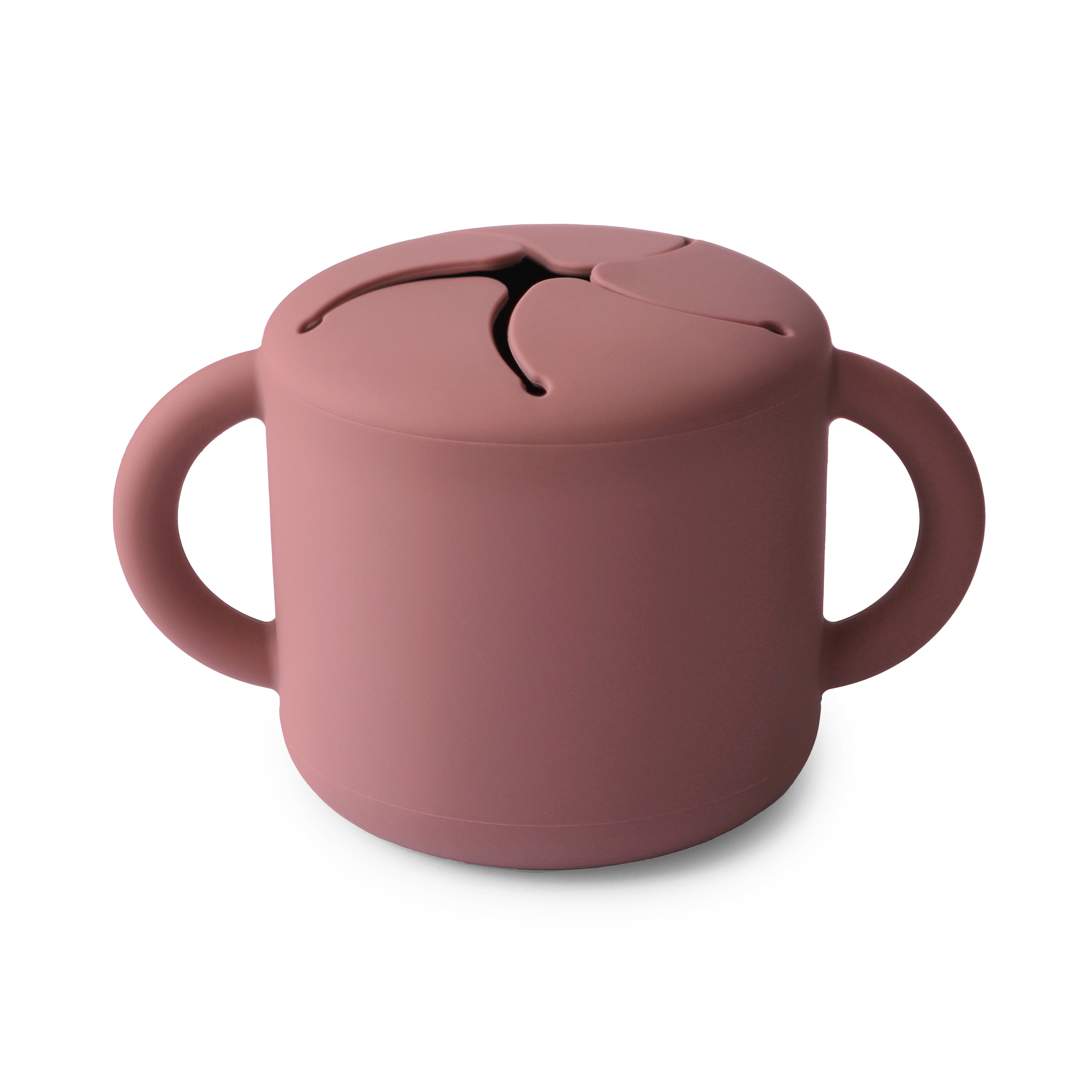 Mushie Snack Cup Woodchuck | Playroom Avenue