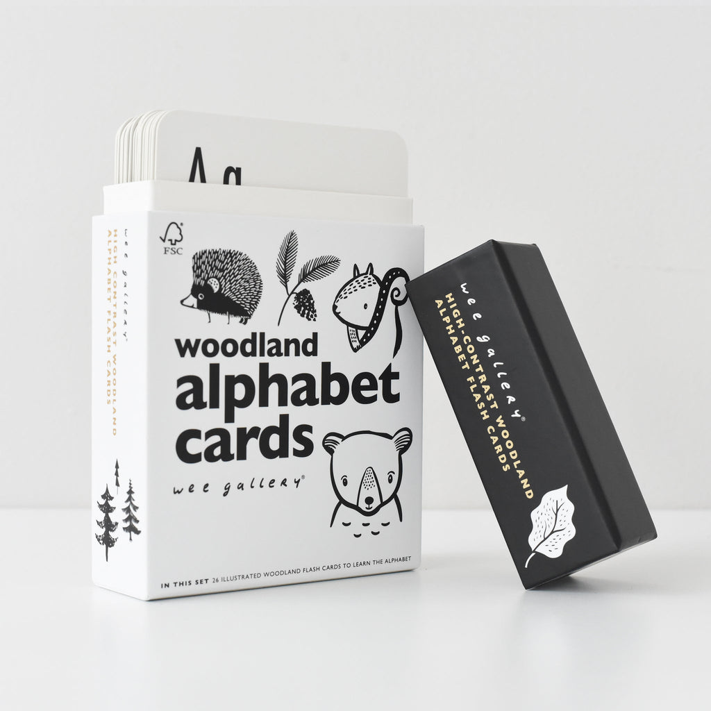 Wee Gallery Woodland Alphabet Cards | Playroom Avenue