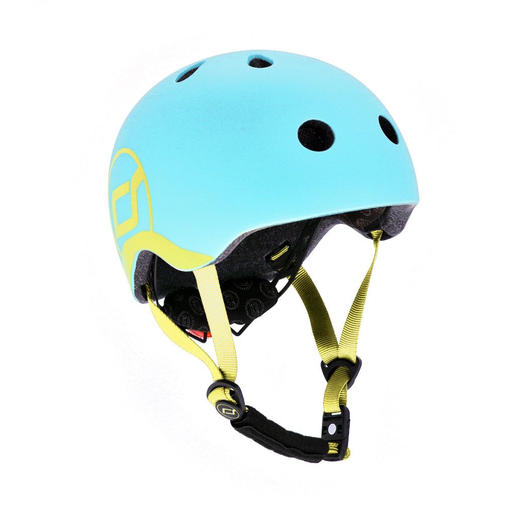 Scoot and Ride Baby Helmet in Blueberry – XXS Size for 1-3 Year Old | Playroom Avenue