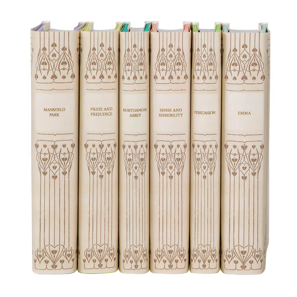 Jane Austen Book Set Vellum | Playroom Avenue