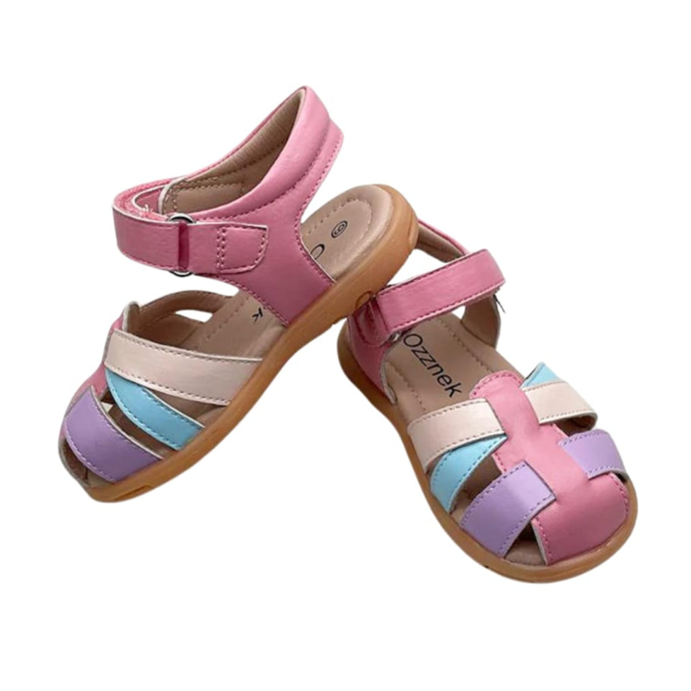 Ozznek Shoes Toddler Sandals – Comfortable Closed-Toe Shoes for Kids | Taffy | Playroom Avenue