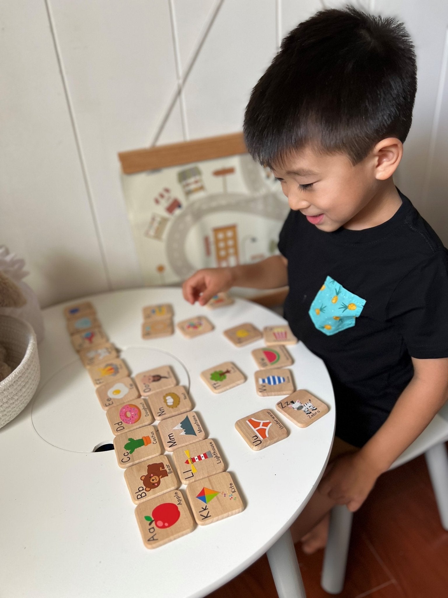 Bannor ABC Learning Tiles