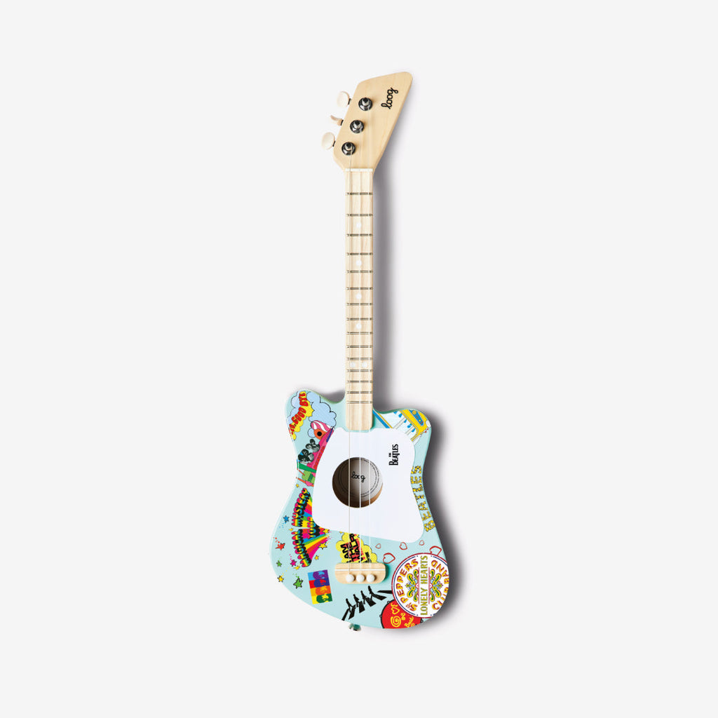 Beatles + loog mini guitar | Playroom Avenue