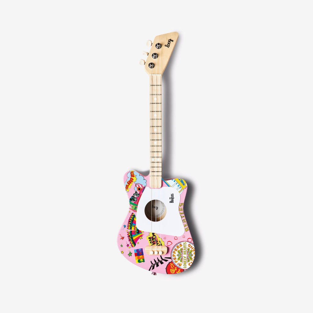 Beatles + loog mini guitar | Playroom Avenue