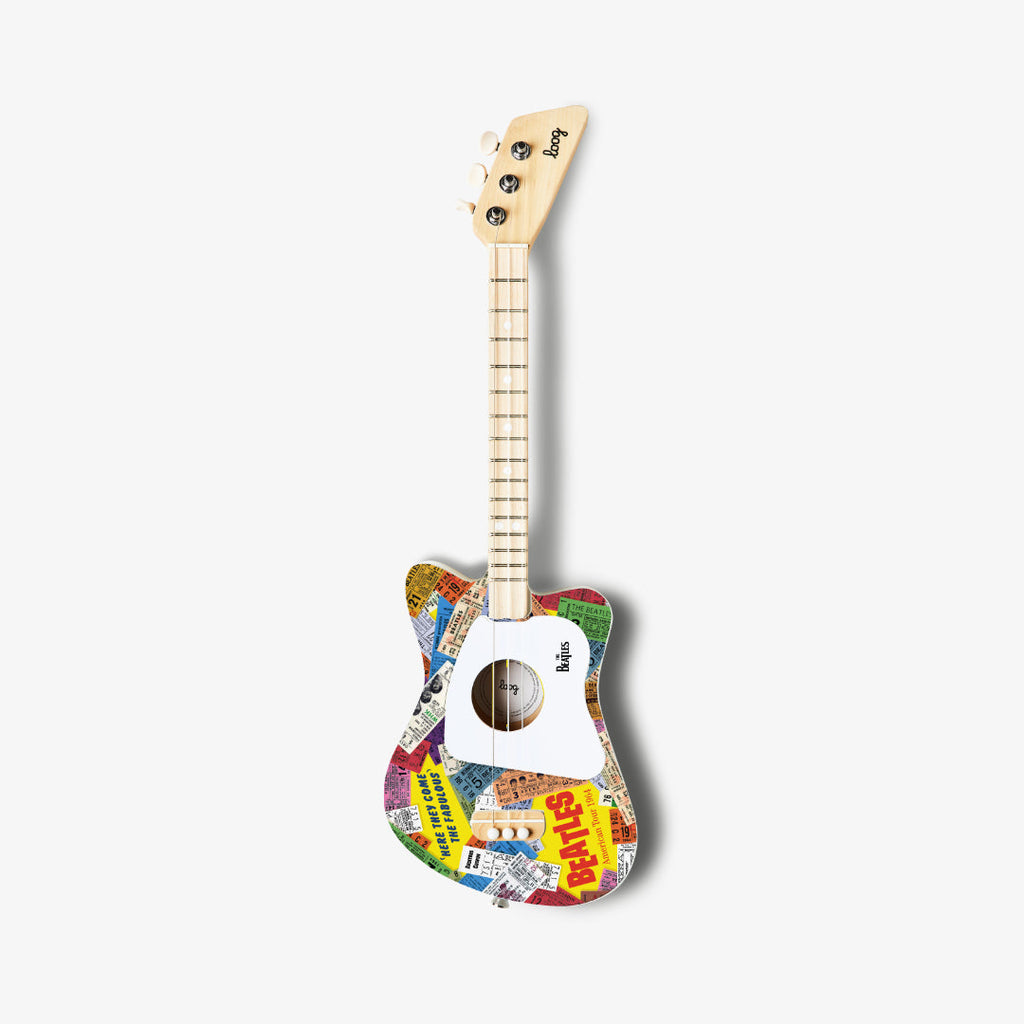 Beatles + loog mini guitar | Playroom Avenue