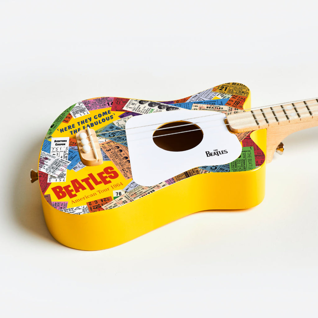 Beatles + loog mini guitar | Playroom Avenue