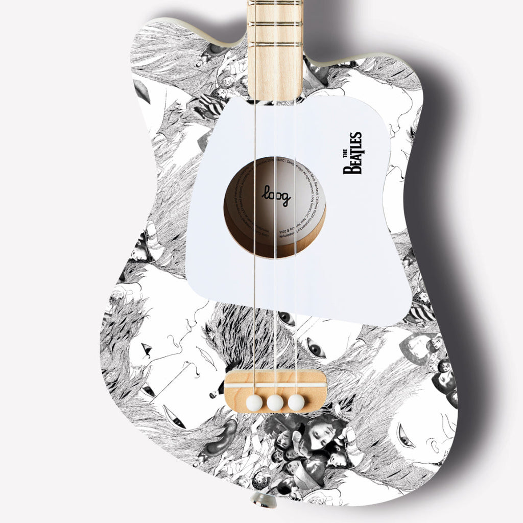 Beatles + loog mini guitar | Playroom Avenue