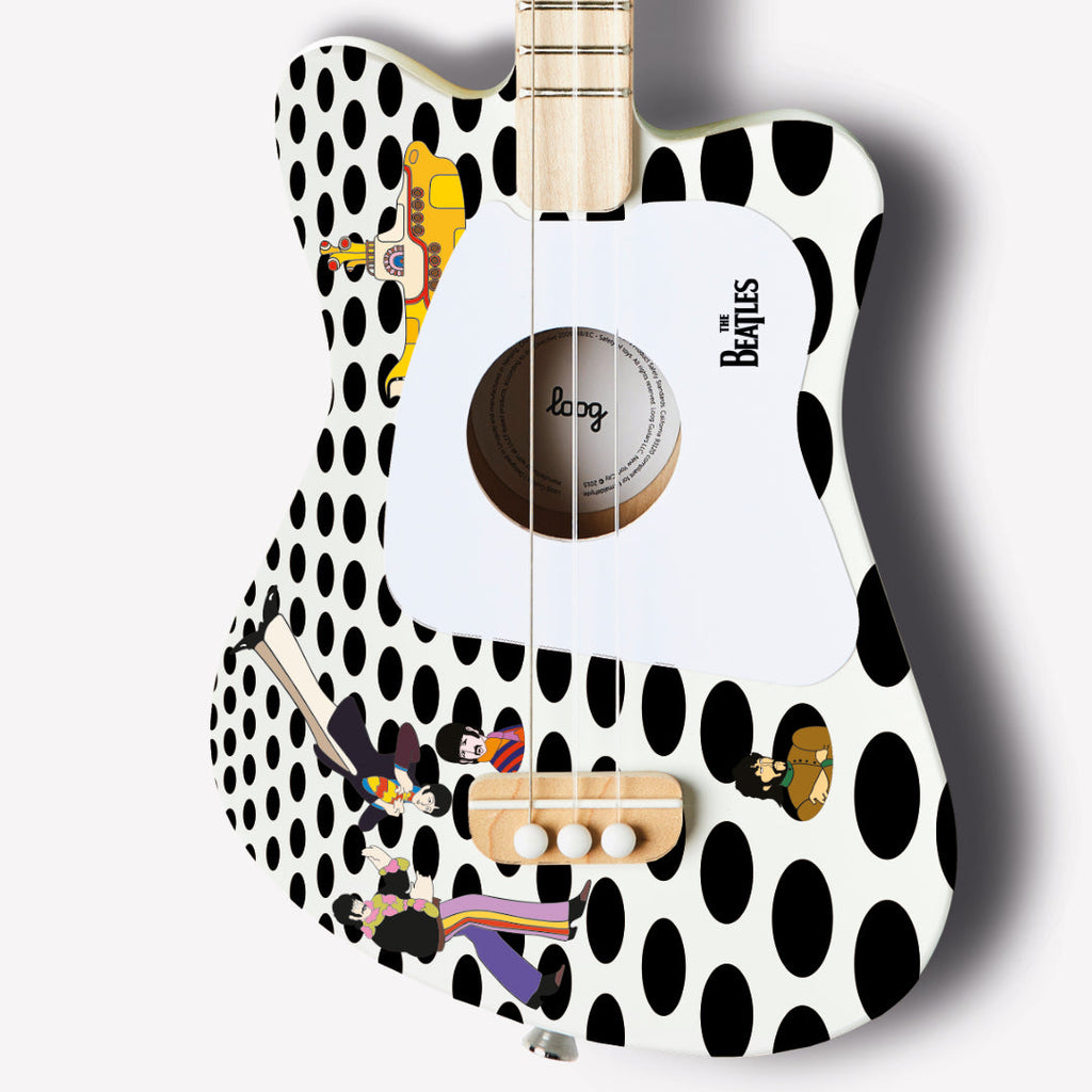 Beatles + loog mini guitar | Playroom Avenue