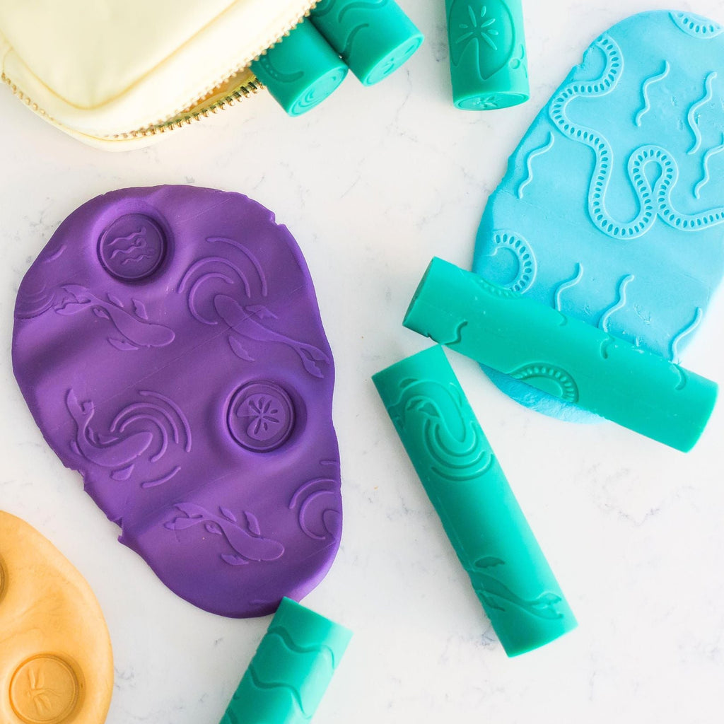 Pond Life Play Dough Rollers (set of 6) | Playroom Avenue