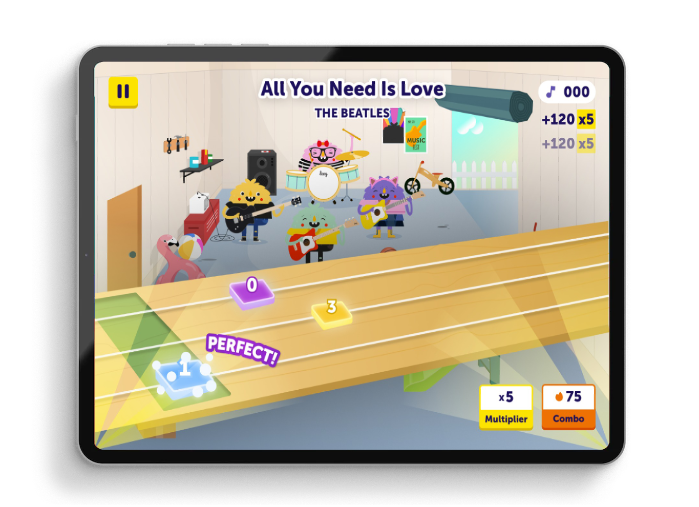 Beatles + loog mini guitar | Playroom Avenue