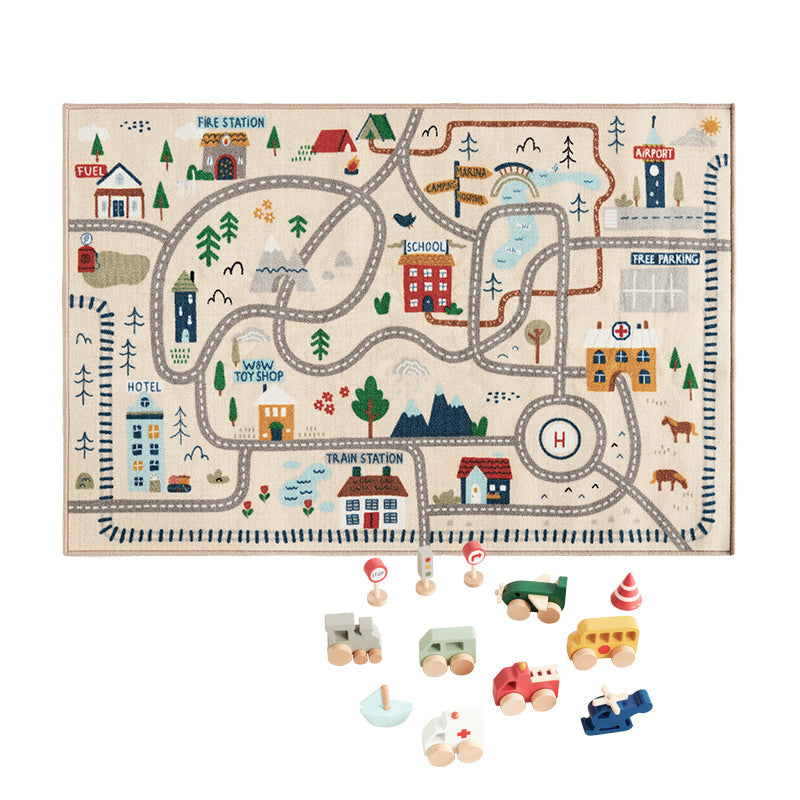 Wonder and Wise Around Town Playmat