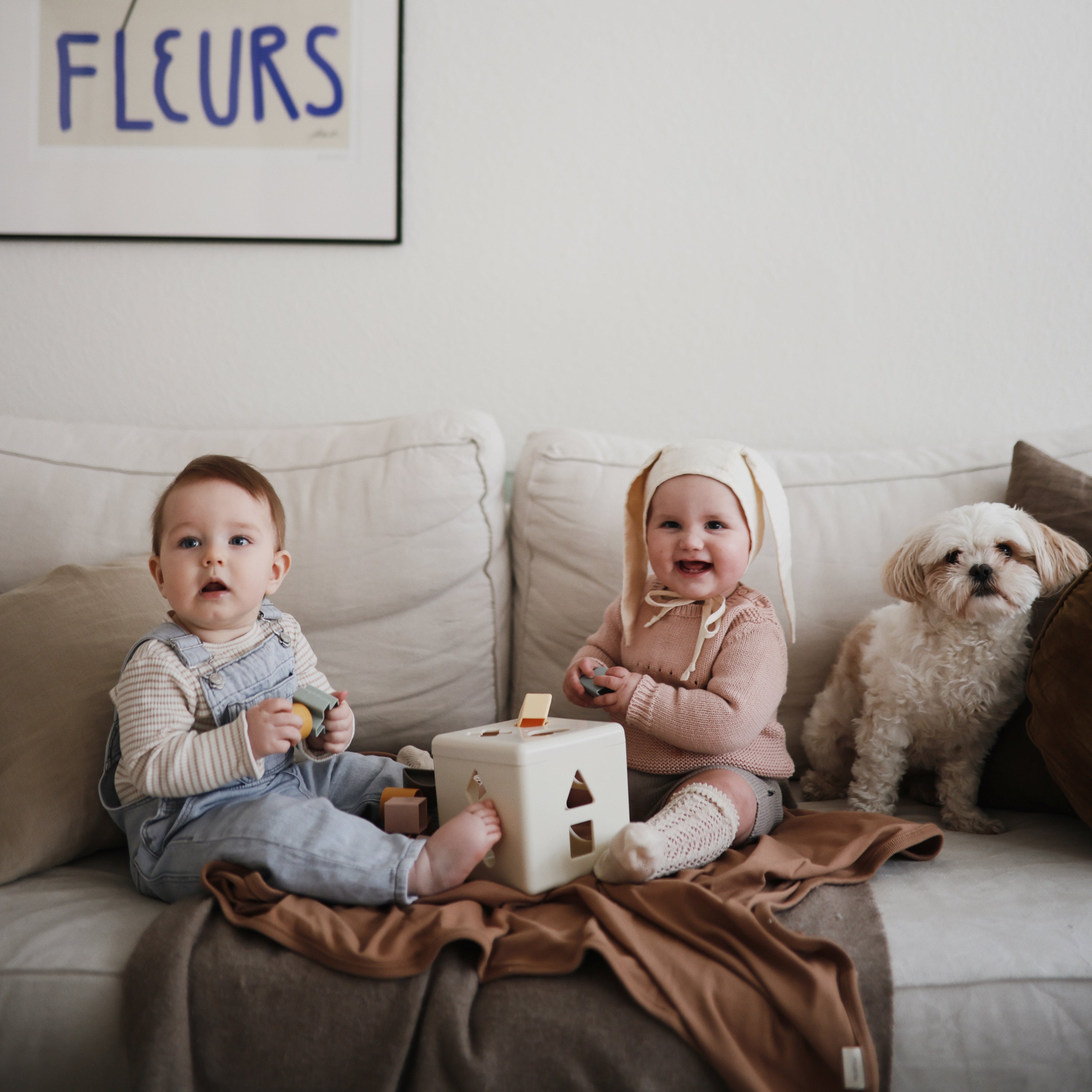 Mushie Ribbed Baby Blanket | Playroom Avenue
