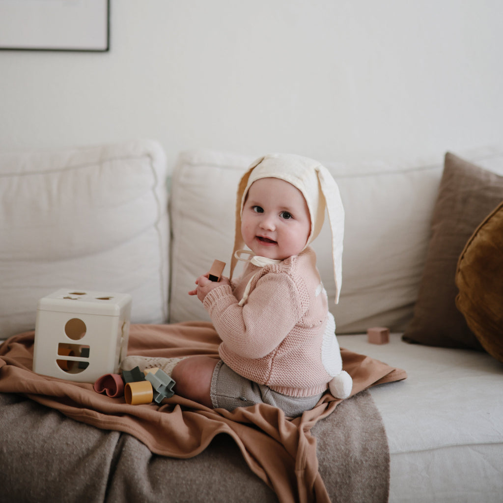 Mushie Ribbed Baby Blanket | Playroom Avenue