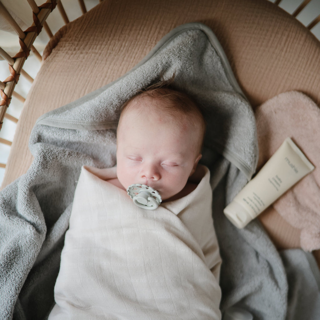 Mushie Organic Cotton Muslin Swaddle Blanket | Playroom Avenue