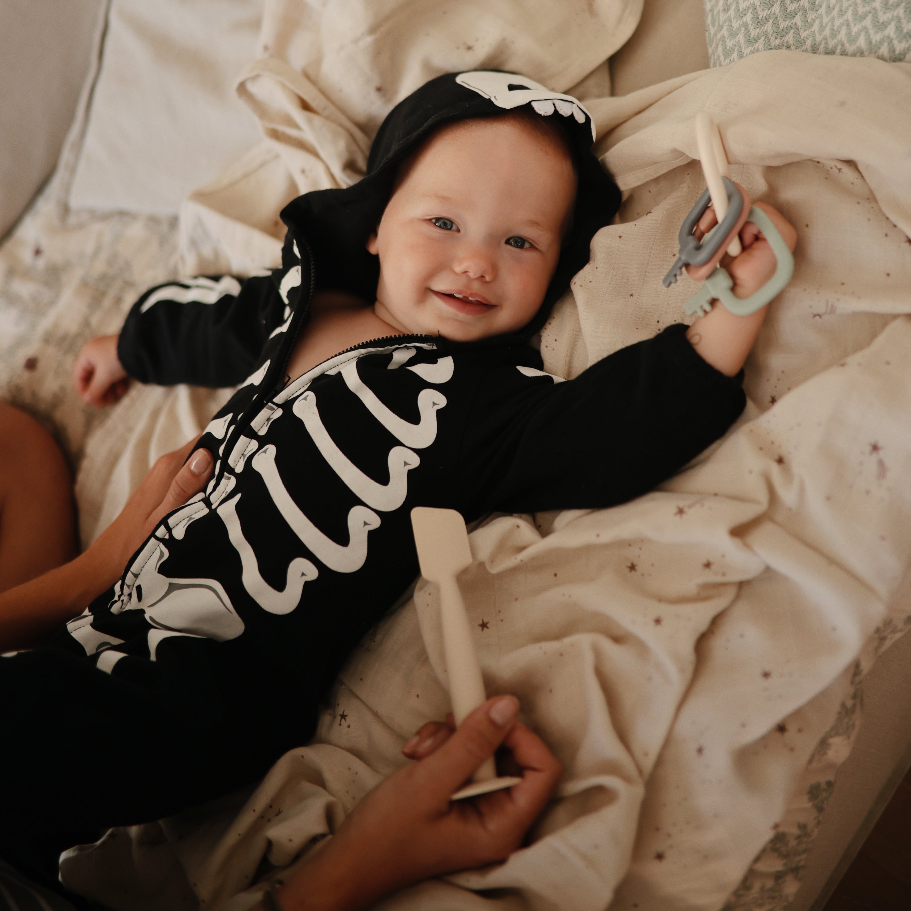 Mushie Organic Cotton Muslin Swaddle Blanket | Playroom Avenue