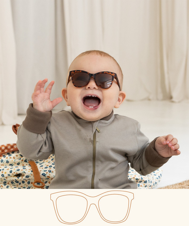 GRECH & CO. Iconic Wayfarer Ombre | Polarized Sunglasses | Baby | 0-2 Y | Playroom Avenue