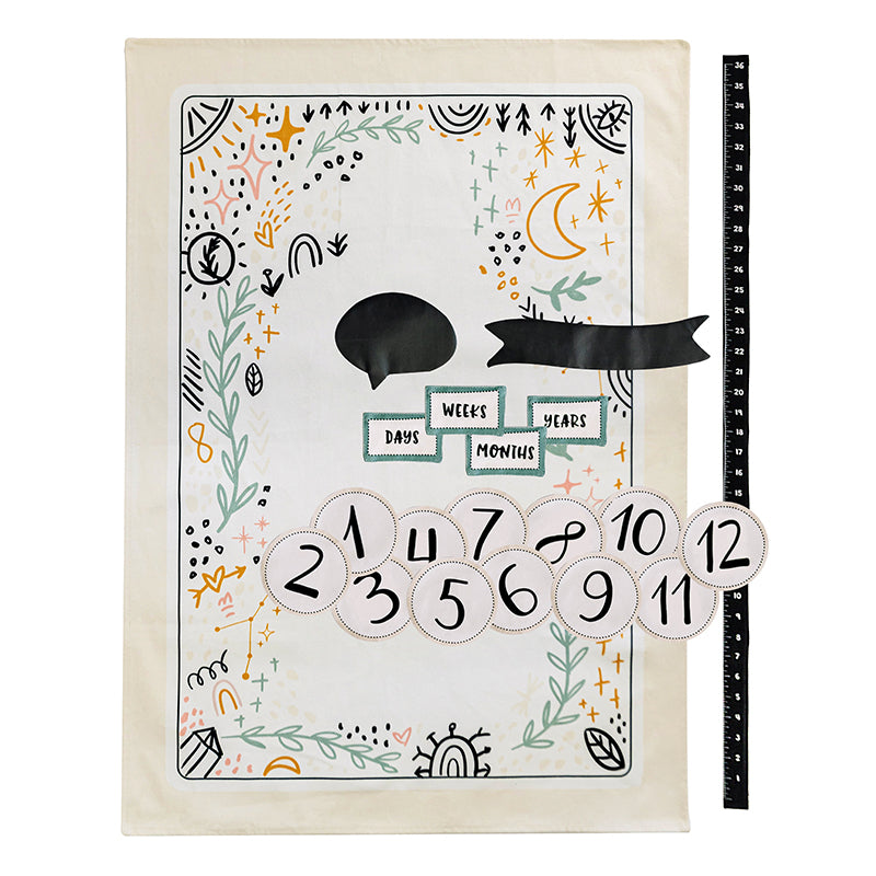 Wonder and Wise Milestone Baby Mat | Playroom Avenue