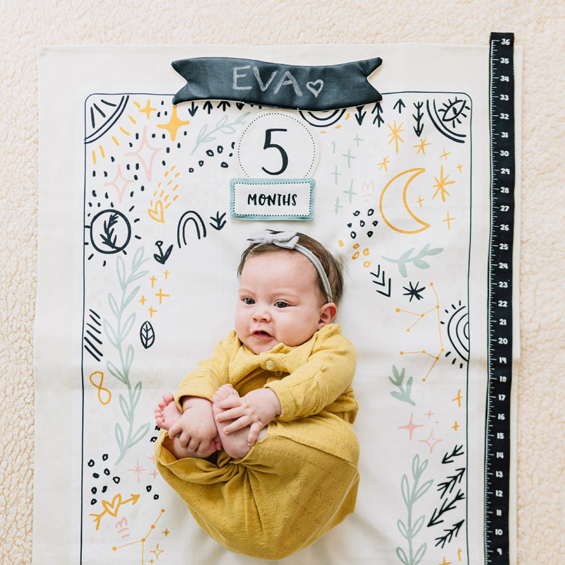 Wonder and Wise Milestone Baby Mat | Playroom Avenue