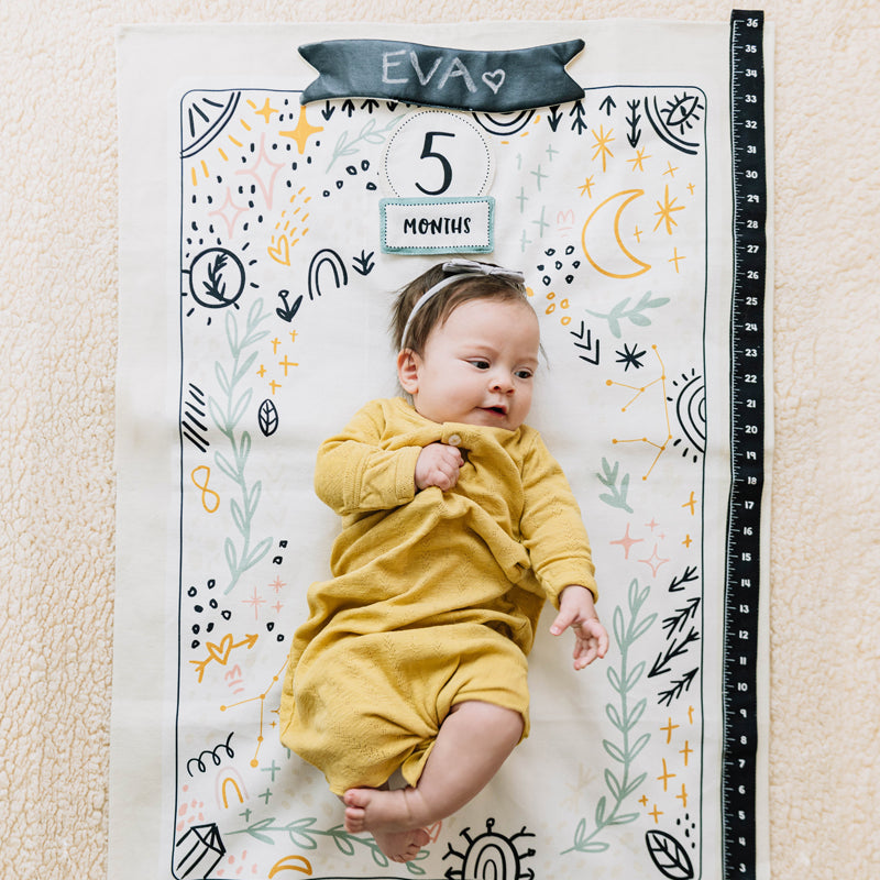 Wonder and Wise Milestone Baby Mat | Playroom Avenue