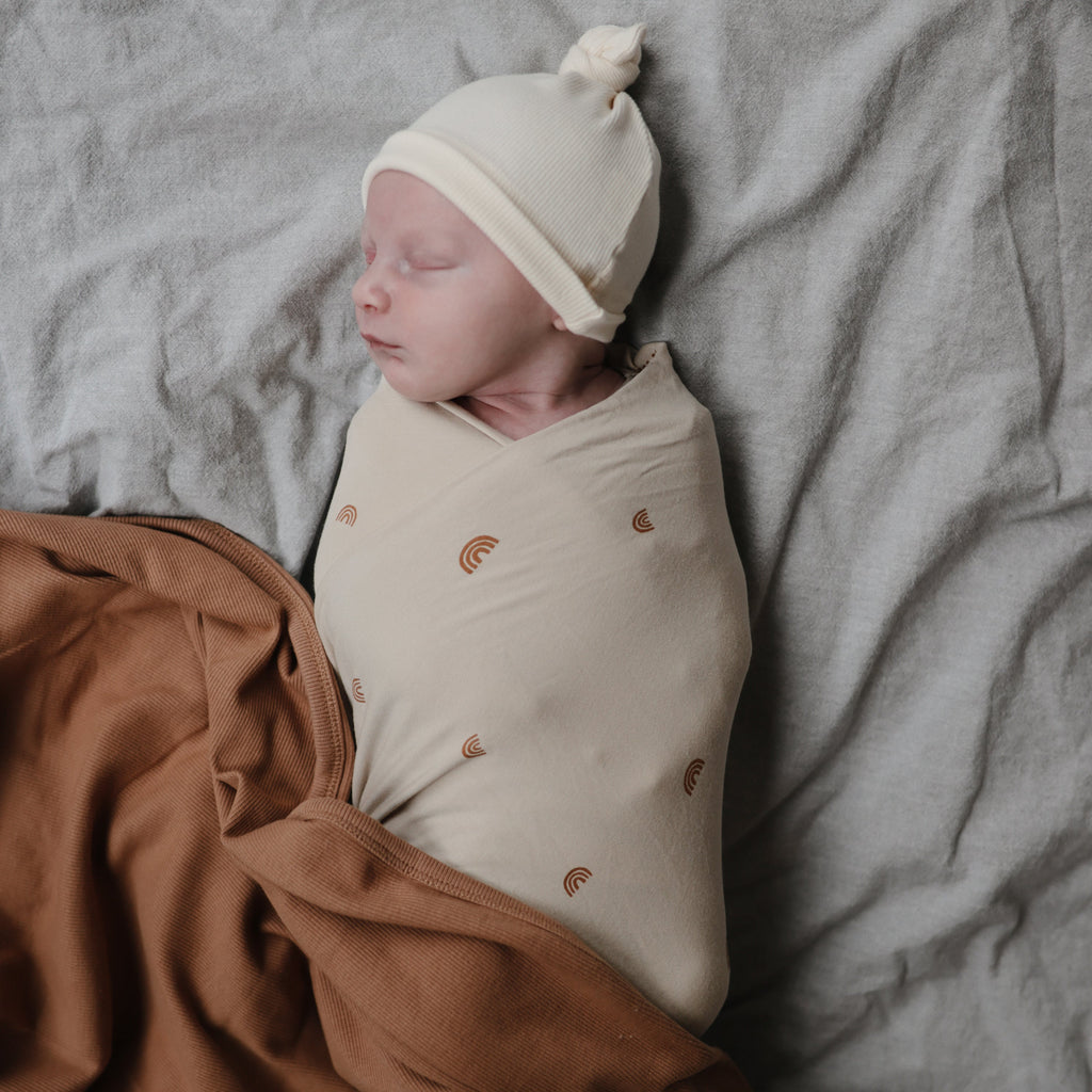 Mushie Ribbed Baby Blanket | Playroom Avenue