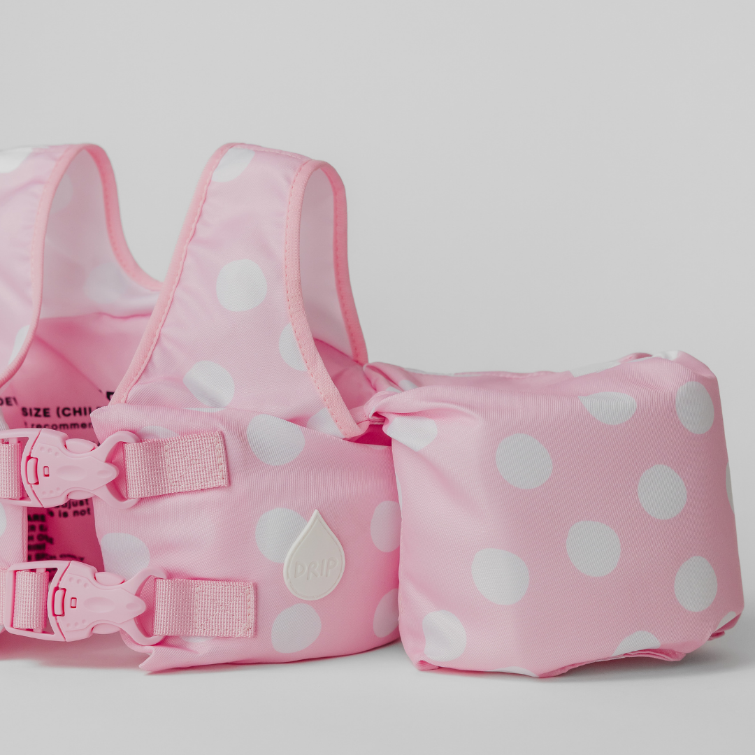 Dripfloats Pink Dot Kids Float