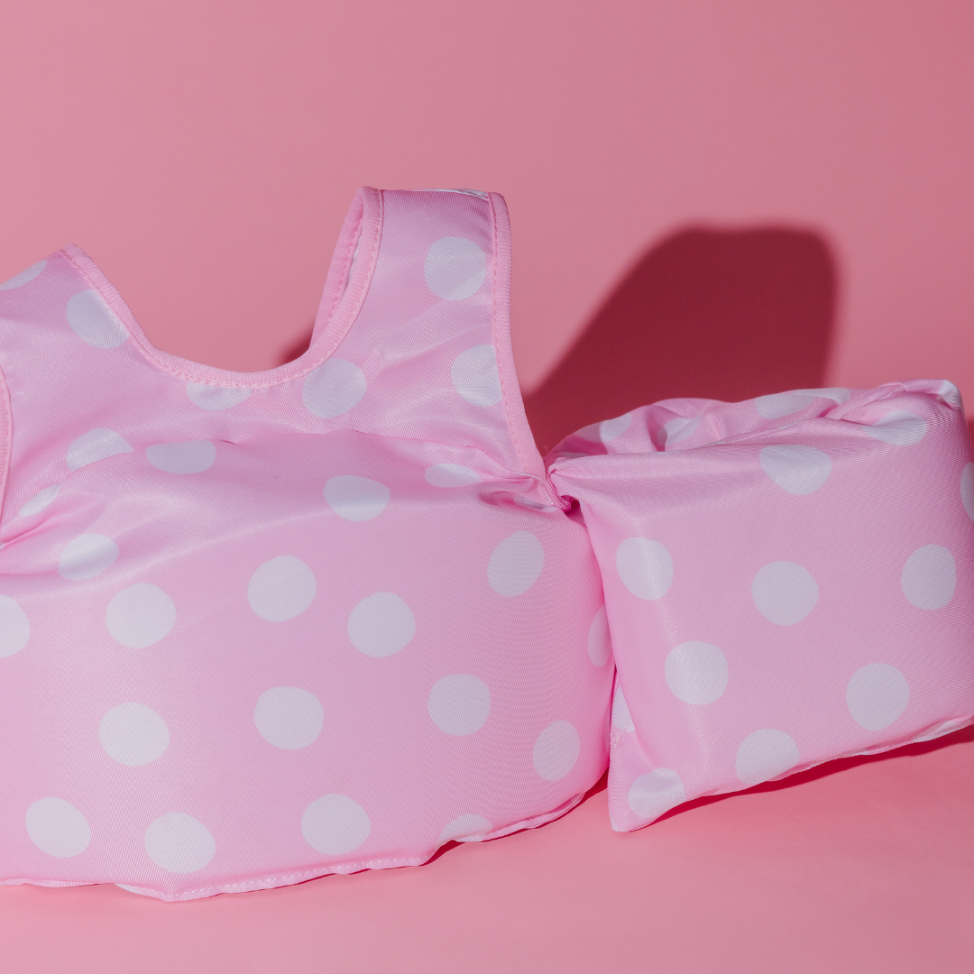 Dripfloats Pink Dot Kids Float