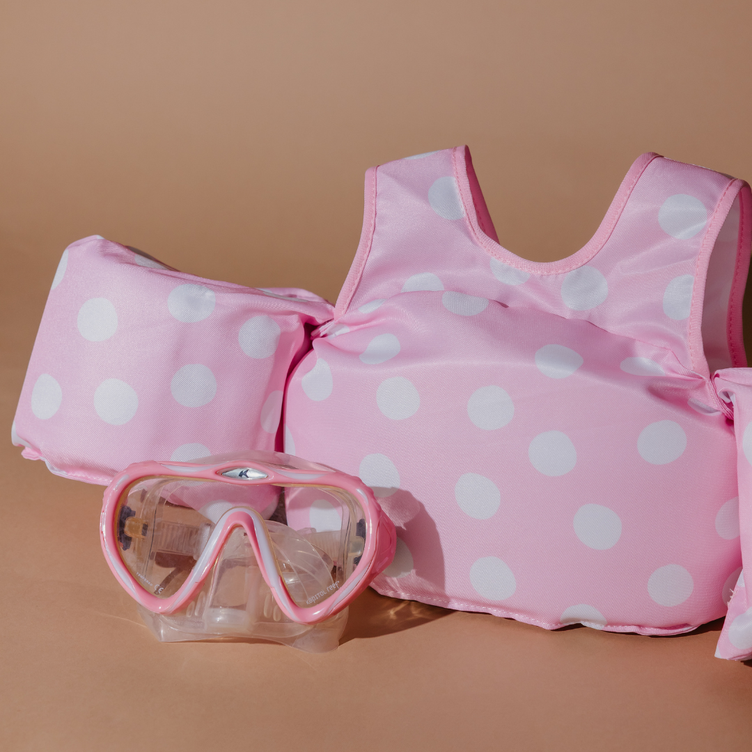 Dripfloats Pink Dot Kids Float