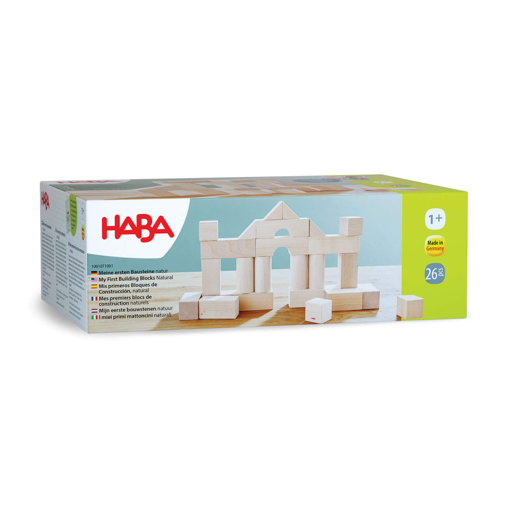 HABA Basic Building Blocks 26 Piece Starter Set | Playroom Avenue