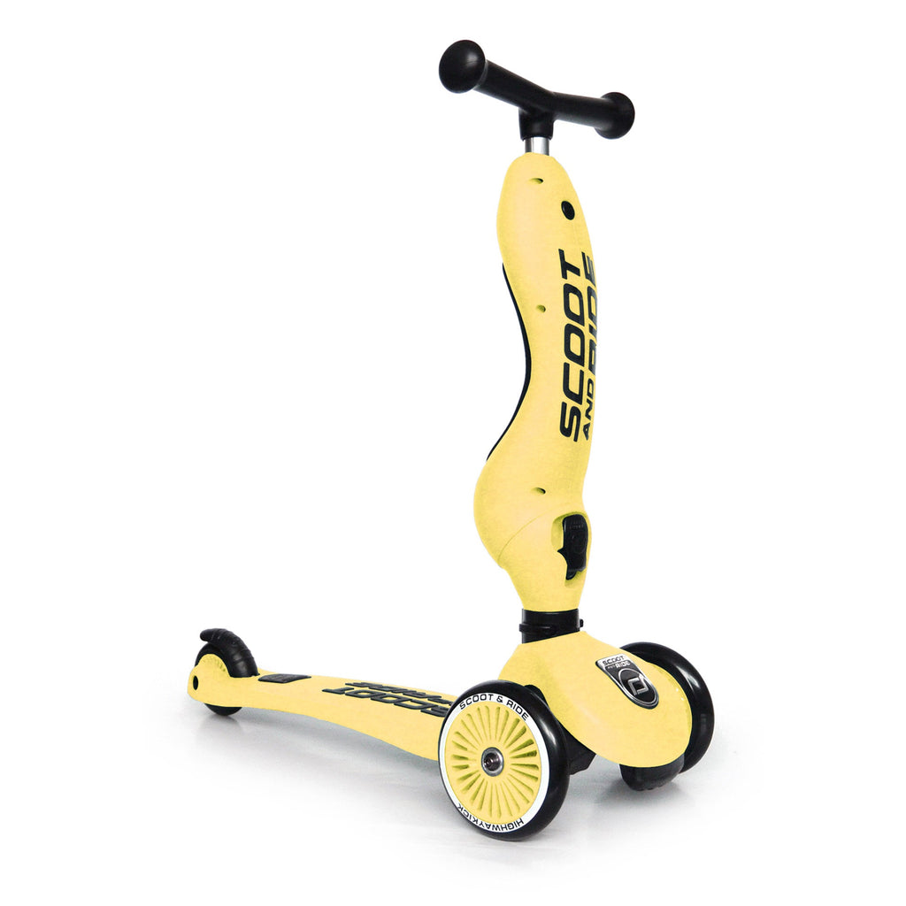Scoot and Ride HighwayKick 1 Scooter and Ride On Toy Lemon | Playroom Avenue