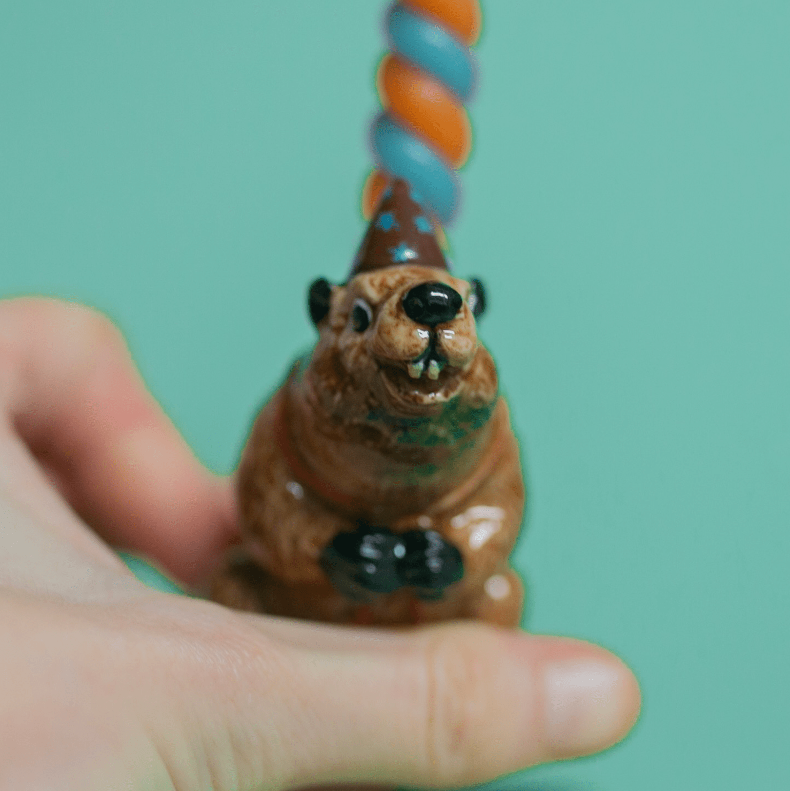 Camp Hollow Beaver Cake Topper | Playroom Avenue