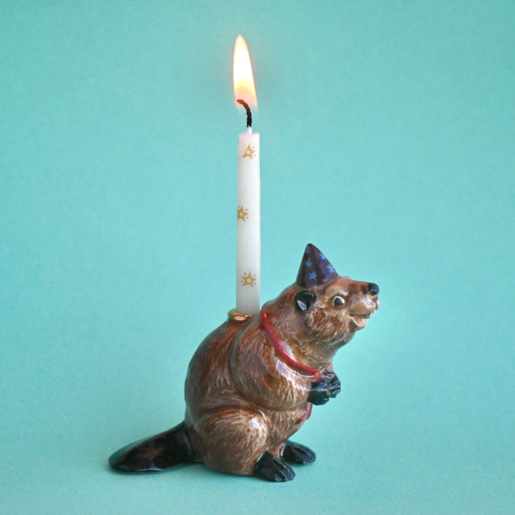 Camp Hollow Beaver Cake Topper | Playroom Avenue