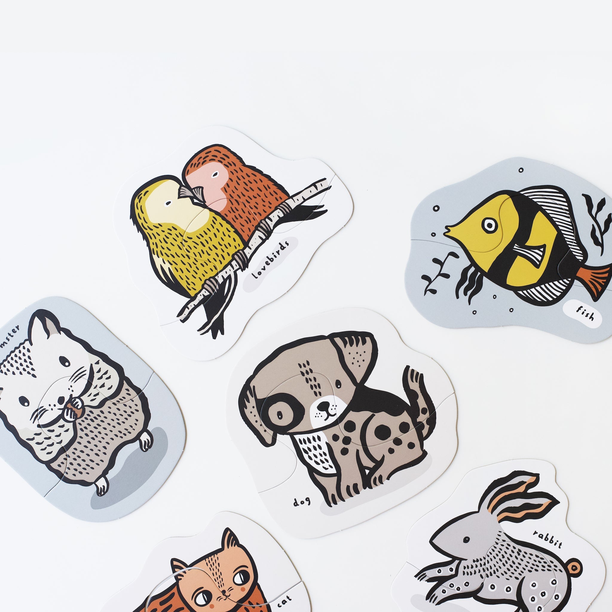 Wee Gallery Beginner Puzzles - Pets | Playroom Avenue