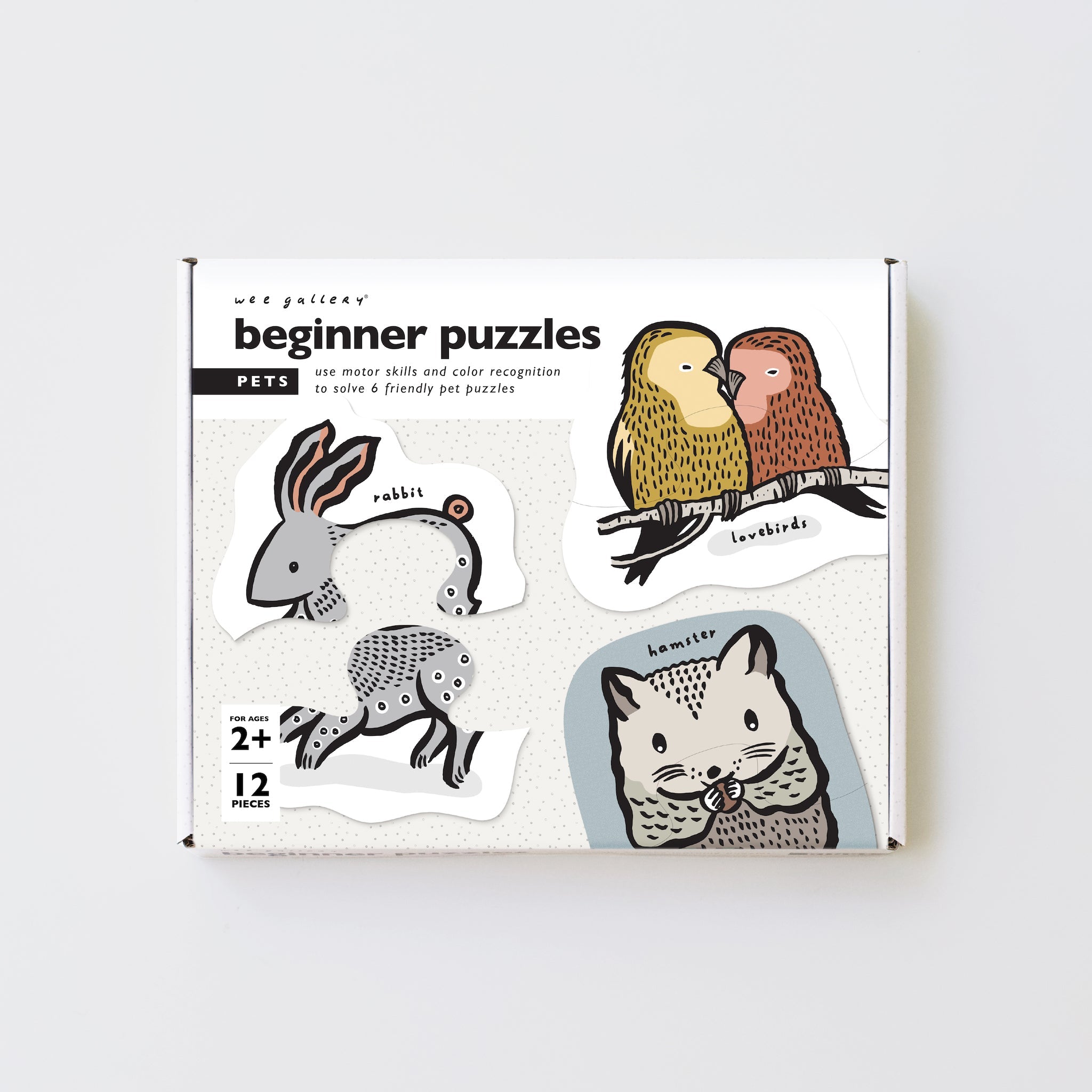 Wee Gallery Beginner Puzzles - Pets | Playroom Avenue
