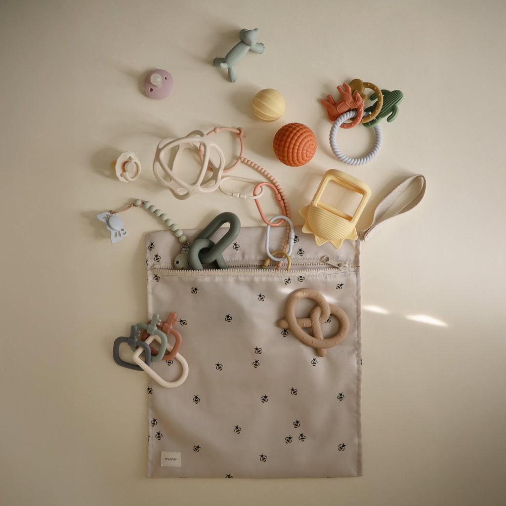 Mushie Water Resistant Wet Bag | Playroom Avenue