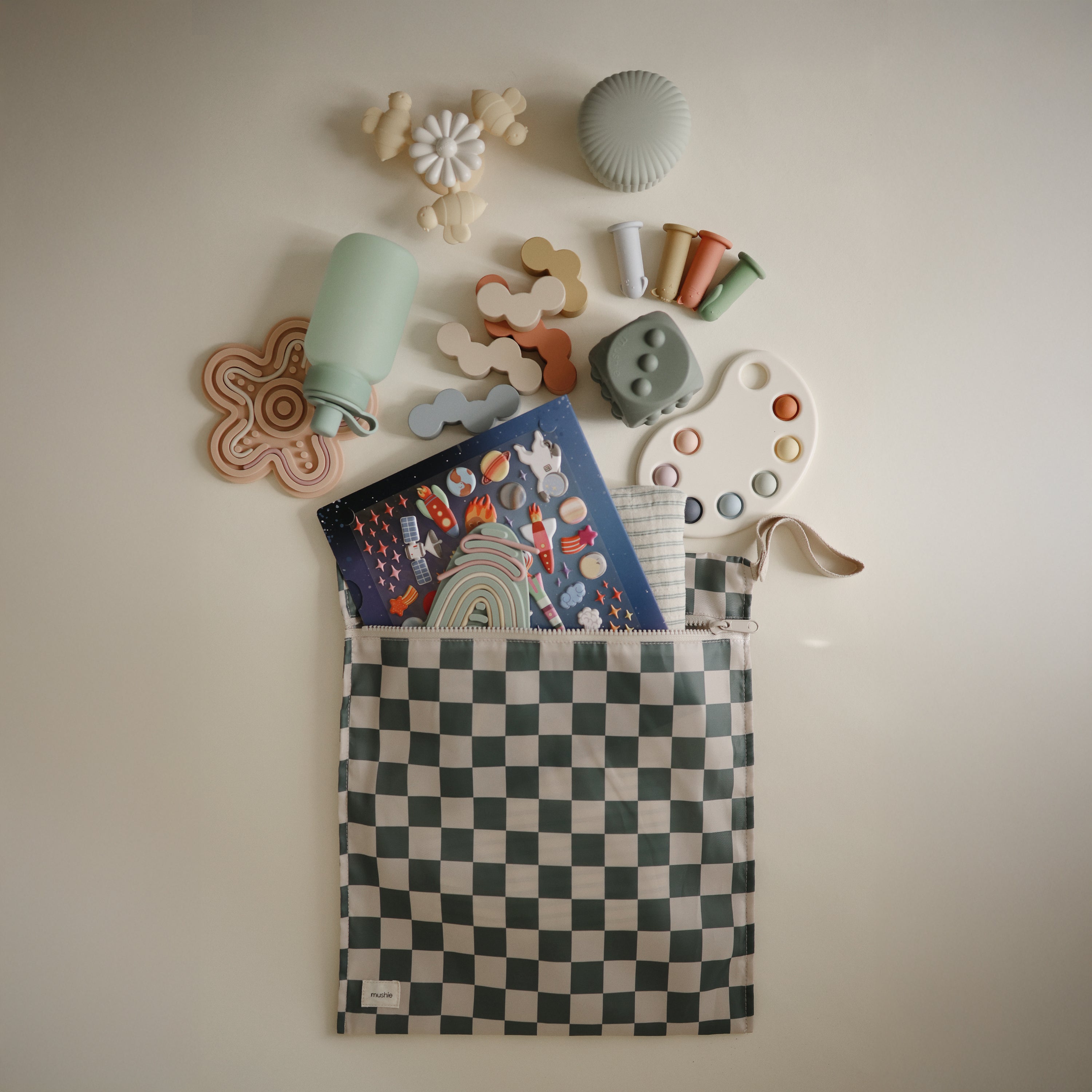 Mushie Water Resistant Wet Bag | Playroom Avenue