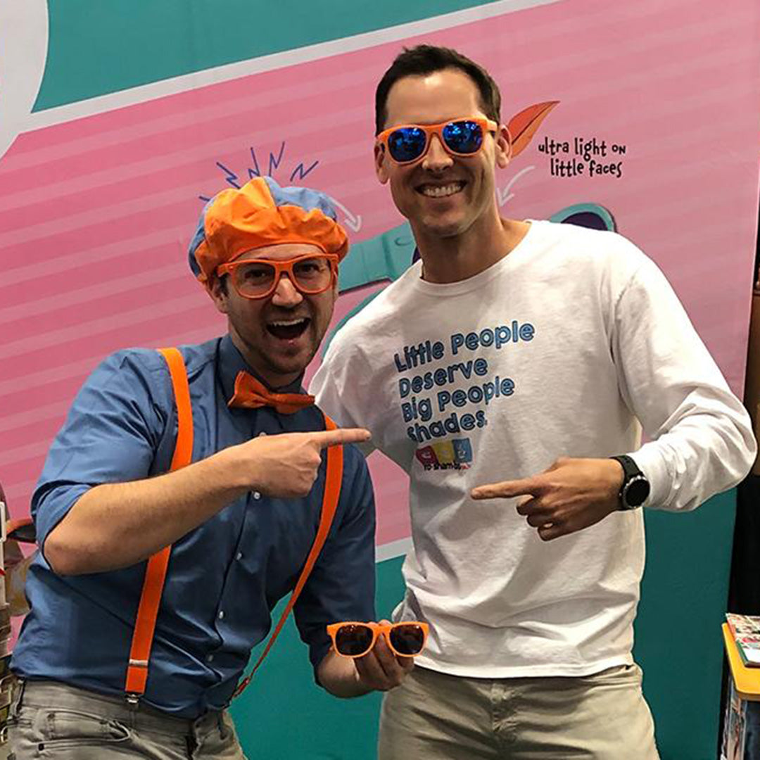 ro•sham•bo Bright Orange Shades | Adult | Playroom Avenue