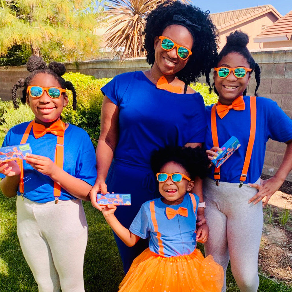 ro•sham•bo Bright Orange Shades | Adult | Playroom Avenue