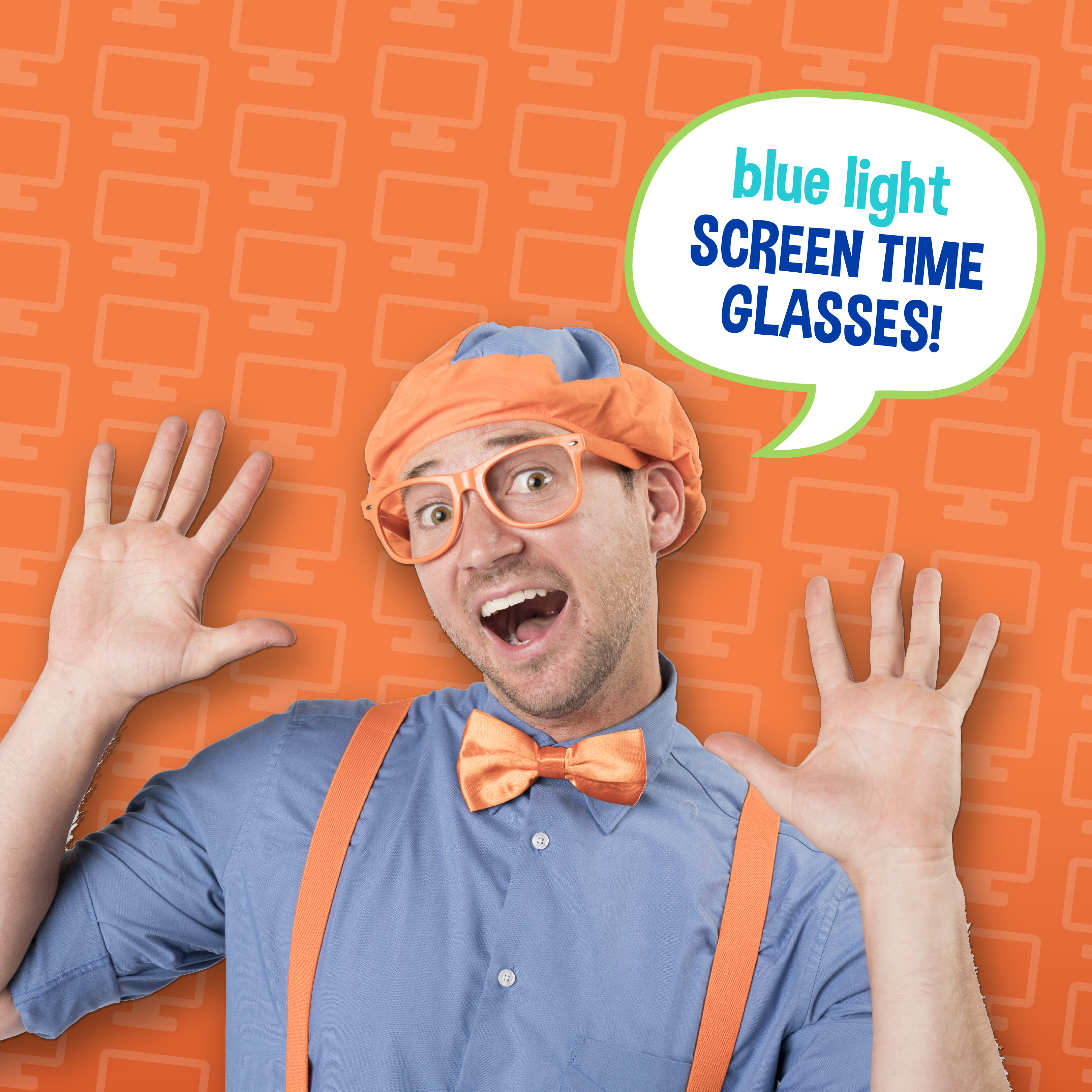 ro•sham•bo Blippi Screen Time Specs | Toddler | Playroom Avenue