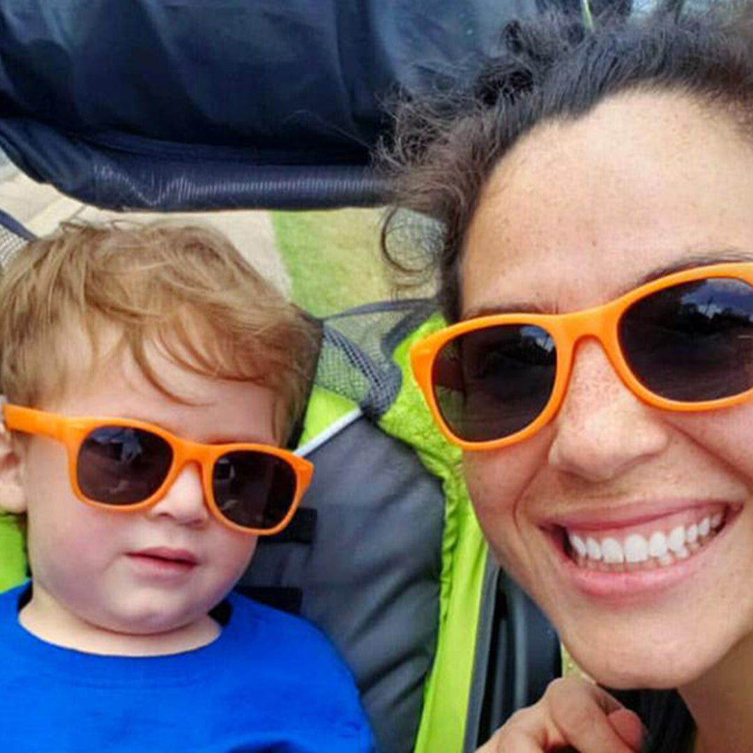 ro•sham•bo Bright Orange Shades | Adult | Playroom Avenue