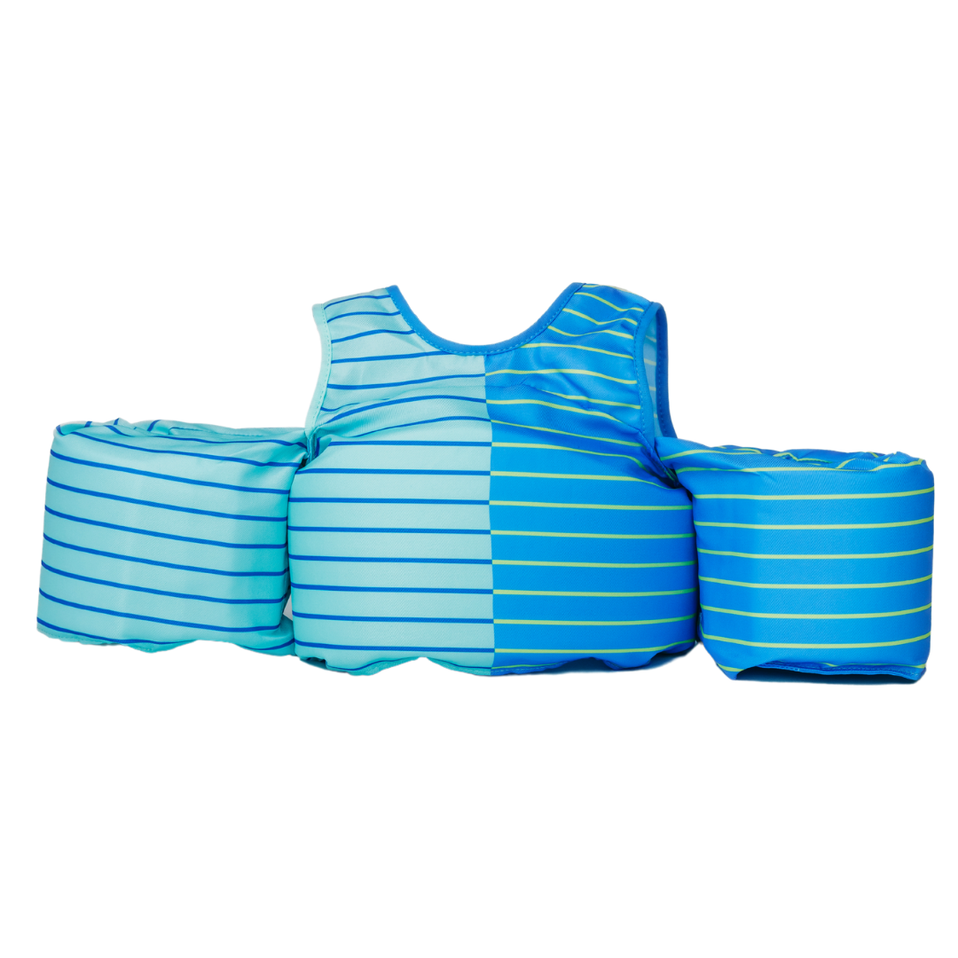 Dripfloats Blue Lemonade Stripe Kids Float